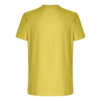 Muške košulje A. D. Rasprodaja Muški Casual pulover s okruglim vratom 3 a digitalni tisak sportske kratke hlače za fitness rukavi
