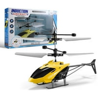 Avionske mini dronove igračke sa senzorom helikoptera za bebe LED poklon ručni daljinski upravljač punjive leteće kuglice