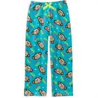 Plišane pidžama hlače za djevojčice