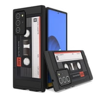 Futrola za kapsule kompatibilna s paketom [mat zaštitna Futrola za crni telefon] za 6,9 5 do 4 inča