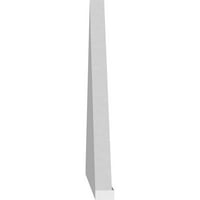 Ekena Millwork 86 W 22-1 2 H 2 P vršna kapica govori arhitektonski stupanj PVC pediment