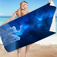 Velika ušteda na odmoru Ručnik za plažu od mikrovlakana super lagan šareni ručnik za kupanje pokrivač za plažu otporan na pijesak