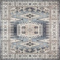 Perivi tepih-Ultra tanki tepih iz antičke kolekcije, tepisi otporni na mrlje za dnevni boravak i spavaću sobu, otrcani perzijski