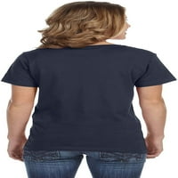 Ženska prozirna majica s izrezom u obliku slova u obliku slova u